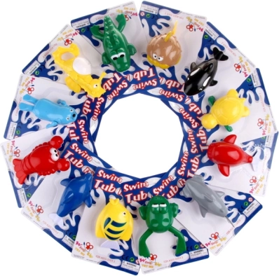 Aufziehbares Wassertier für die Badewanne