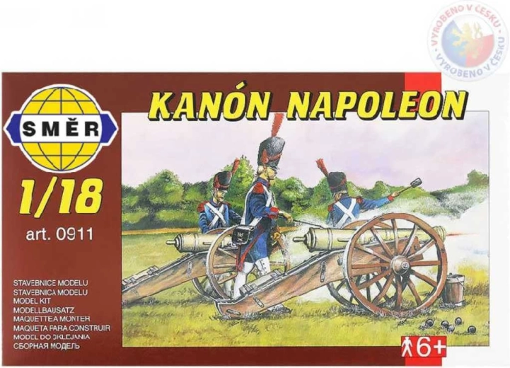 Směr Modell Kanone Napoleon 1:18 (Kunststoffbausatz)