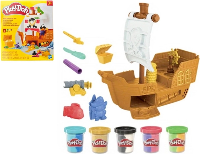 Play-Doh Piratenschiff – kreative Knetset