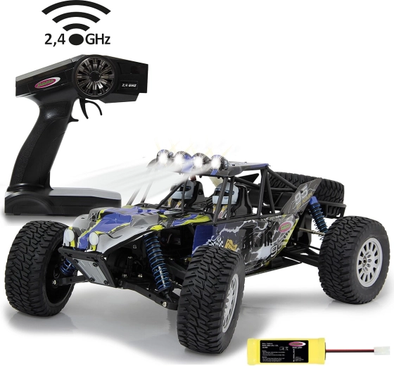 RC-Buggy Jamara Dakar Desertbuggy 4WD 1:10 mit LED-Beleuchtung