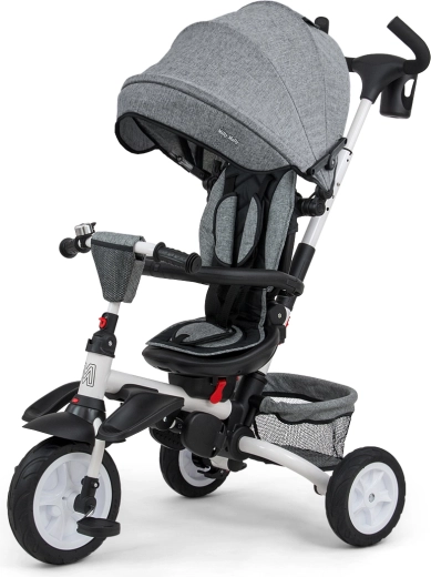 Milly Mally Dreirad 6in1 Stanley rubber grey