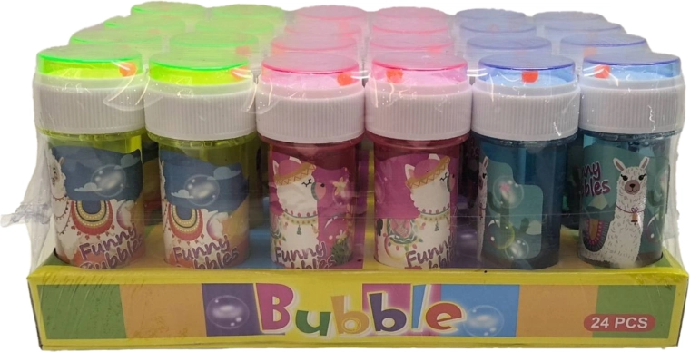 Seifenblasen mit Alpaka-Motiv 50 ml