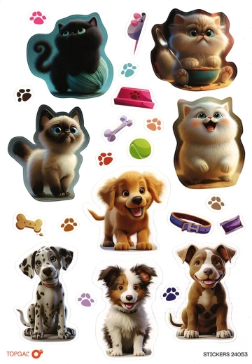 Topgal Pets Aufkleber