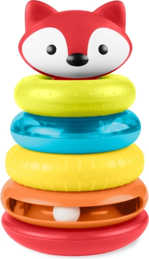 Stapelpyramide mit Fuchs Explore & More von Skip Hop, 6+ Monate