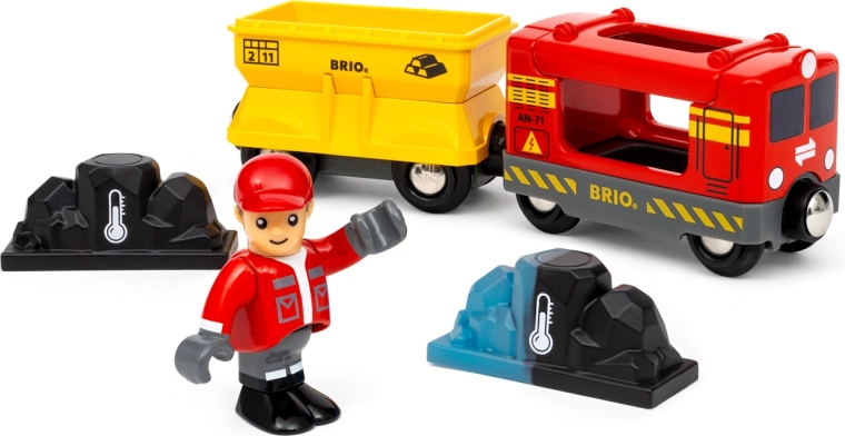 BRIO World Güterzug mit farbwechselnden Edelsteinen