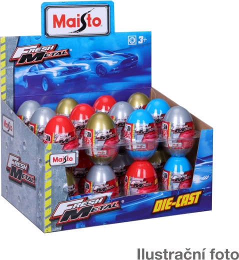 Maisto-Ei mit Metallmodellauto
