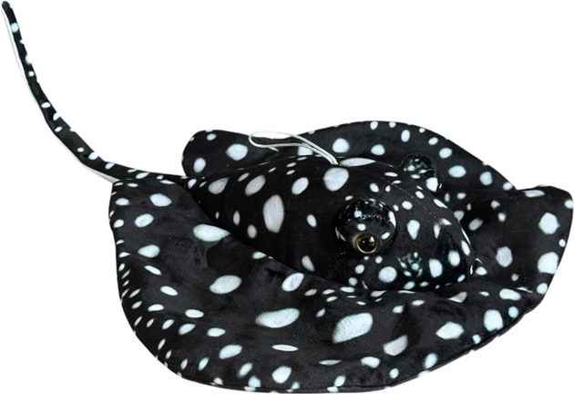 Plüsch-Rochen schwarz 55 cm - 1 Stück