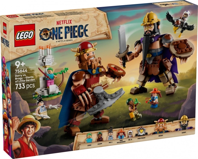 LEGO ONE PIECE Dorry vs. Brogy – Riesen aus Little Garden