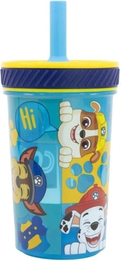 Sicherer Trinkbecher mit Strohhalm Paw Patrol Stor