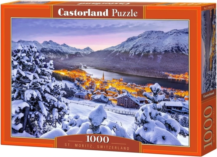 Castorland Puzzle St. Moritz, Schweiz – 1000 Teile