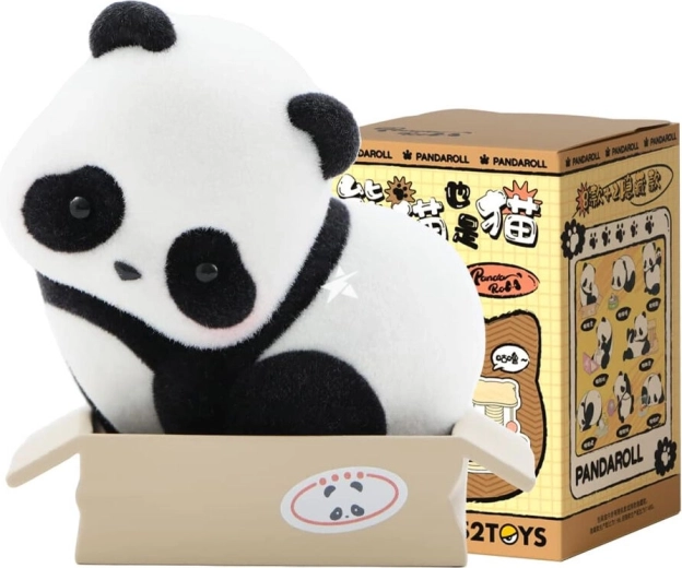Sammelfigur 52TOYS Panda Roll Panda als Katze – 1 Stück
