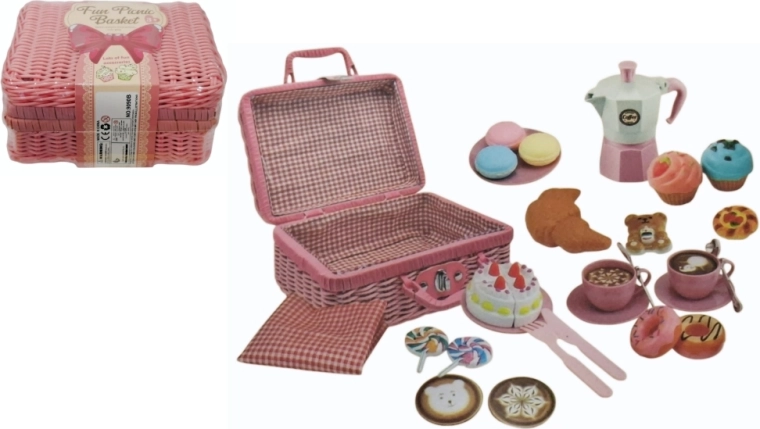 Küchen-Picknickkorb mit Zubehör