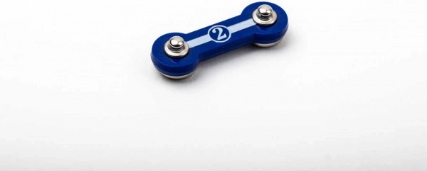2‑kontaktiger Leiter für BOFFIN-Baukastensysteme