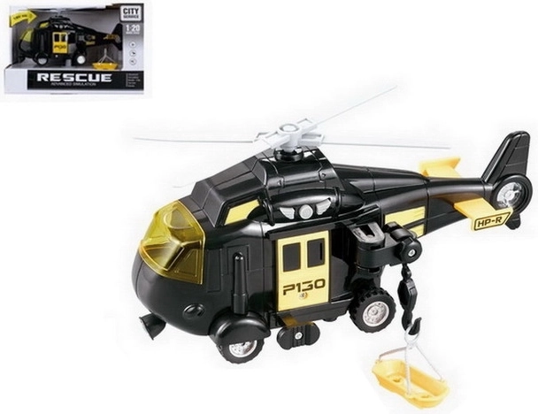 Rettungshubschrauber mit Licht und Sound