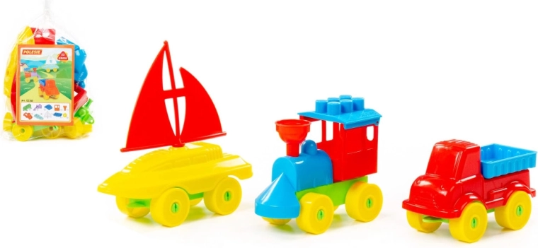 Konstruktionsset Kleiner Reisender, 23 Teile