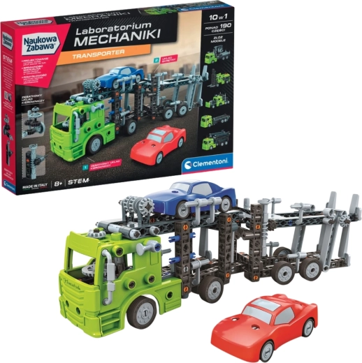 Clementoni Wissenschaftlicher Spaß Mechaniklabor Transporter