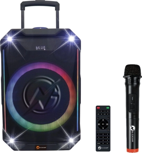 N-GEAR The Flash 1540 Bluetooth-Karaoke-Lautsprecher 15 Zoll