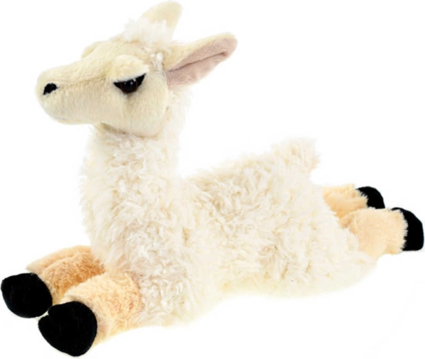 Plüschlama liegend 32 cm