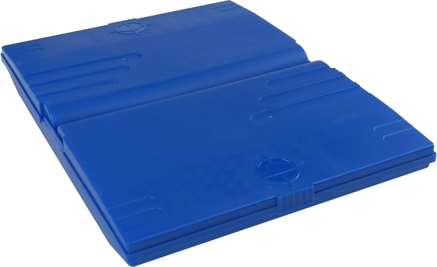 Logisches Strategiespiel Schiffe auf dem Meer Schlacht im Koffer Blau