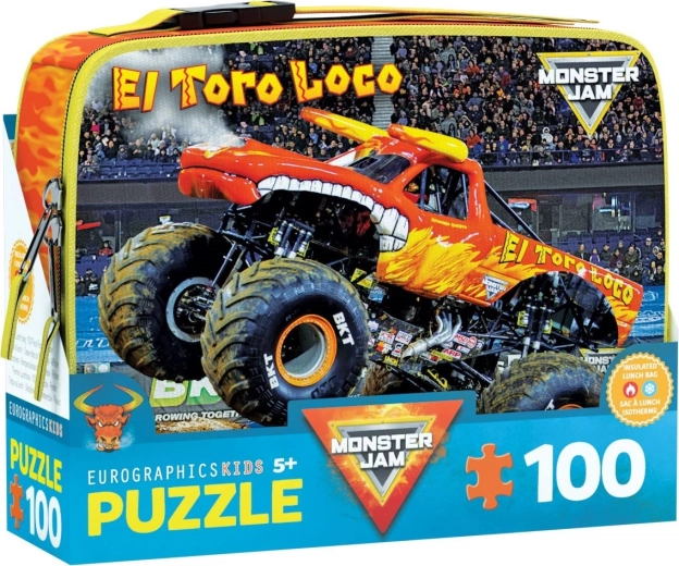 Puzzle in Box El Toro Loco Monster Jam 100 Teile