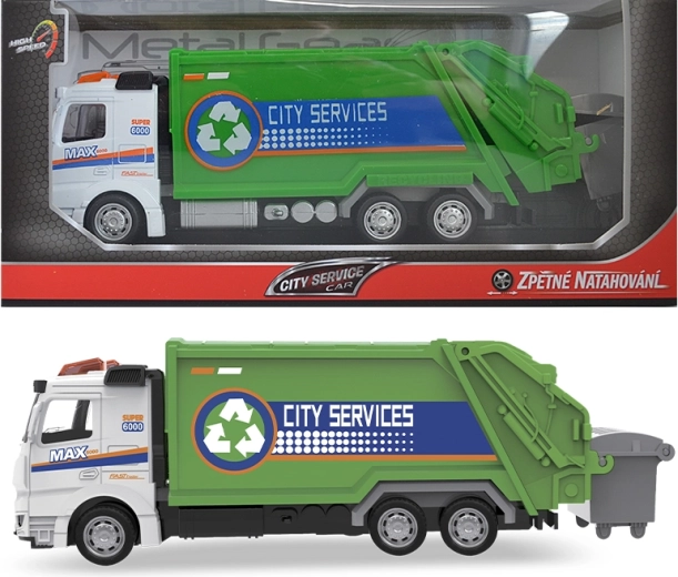 City Service Car Müllwagen 1:43