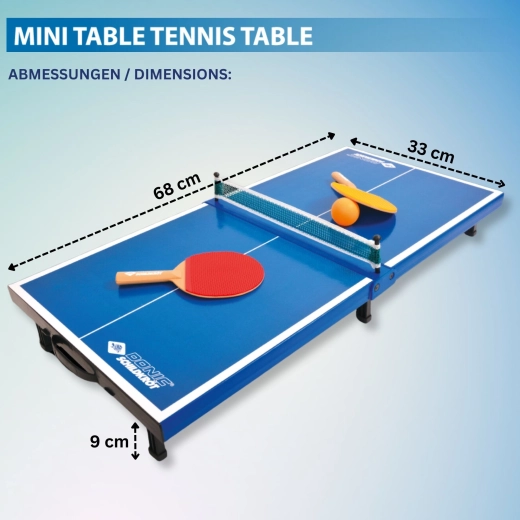 Donic-Schildkröt klappbarer Mini-Tisch für Tischtennis