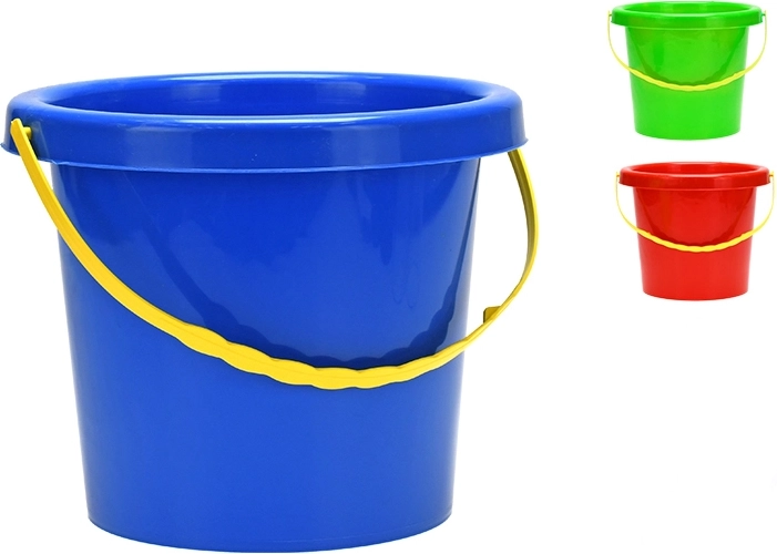 Plastikeimer für Kinder 20 cm, Farbmix