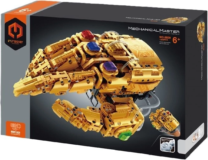 IM.MASTER Nano-Bausatz Roboterhand gold (1329 Teile) - 1 Stück