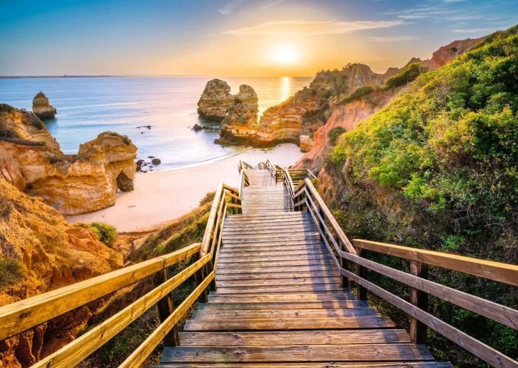 Ravensburger Puzzle Treppe zum Strand Camilo, Algarve, 1000 Teile