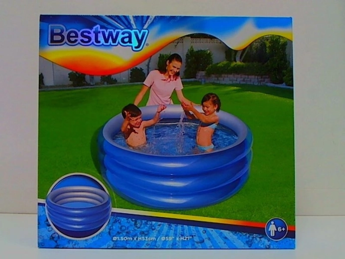 Bestway Kinder-Aufblasbecken Big Metallic 150 × 53 cm