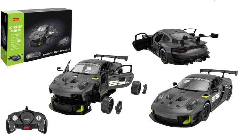 Bausatz für ein ferngesteuertes Porsche 911 GT2 Auto, 26 cm