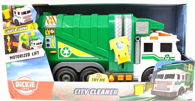 Interaktives Müllabfuhrfahrzeug City Cleaner mit Licht und Sound 37 cm