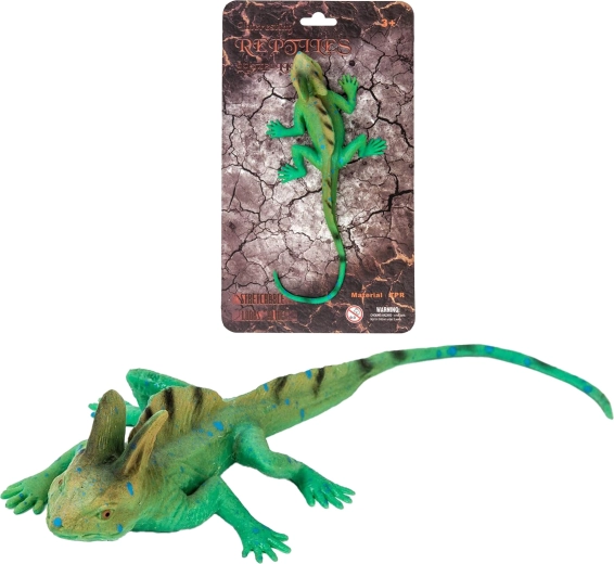 Lebendige Natur: realistisches Modell der Basilisken-Echse (27 cm) – 1 Stück