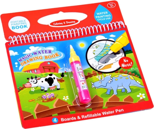 Wasser-Malbuch mit Tieren