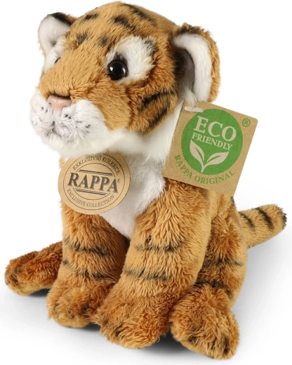Rappa Plüschtiger sitzend, Eco-Friendly, 15 cm