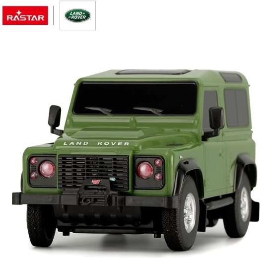 Rastar Land Rover Defender RC-Auto 1:24 grün - 1 Stück