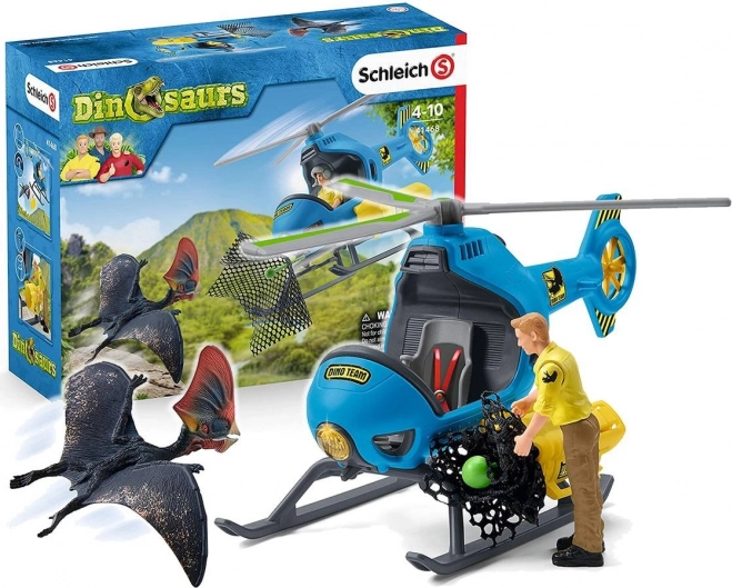 Schleich dinosaurs luftangriff-helikopter 41468