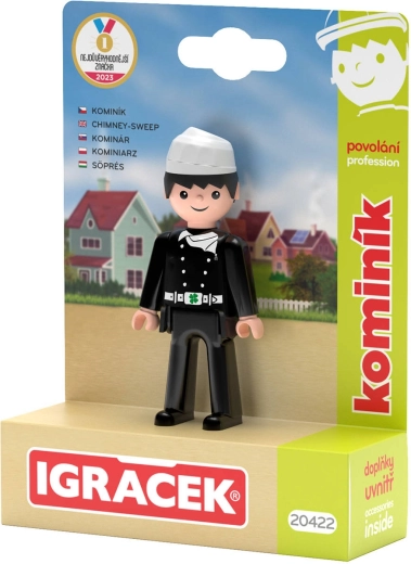 Efko Igráček Schornsteinfeger – Figur mit Zubehör