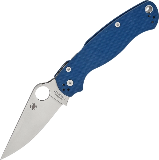 Taschenmesser Spyderco Para Military 2 Kobaltblau 8,8 cm, Satin, G10
