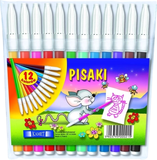 Filzstifte KAMET 12 Farben