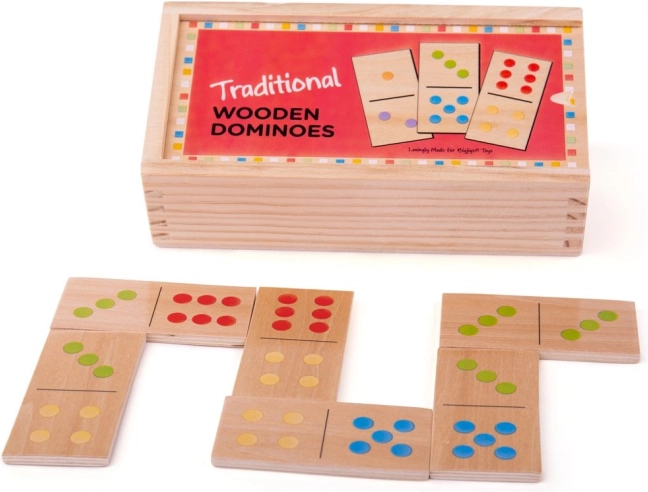 Klassisches Bigjigs Toys Holzdomino