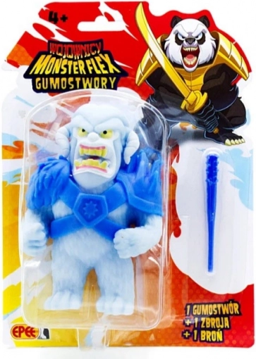 Figur Gumostvory Krieger Yeti mit Keule
