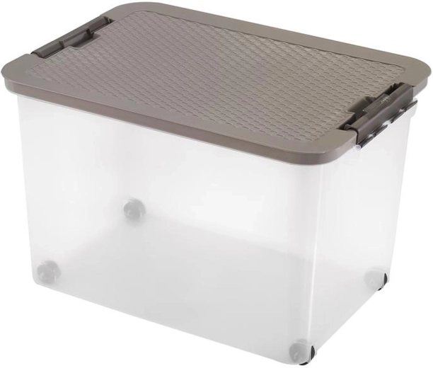 Kunststoff-Aufbewahrungsbox mit Deckel Heidrun R-box 45 l