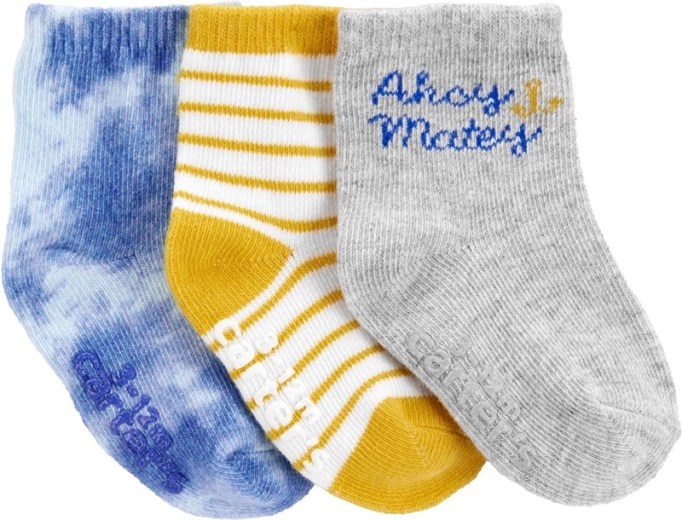 Carter’s Babysocken für Jungen, Mix aus Designs, 3 Paar