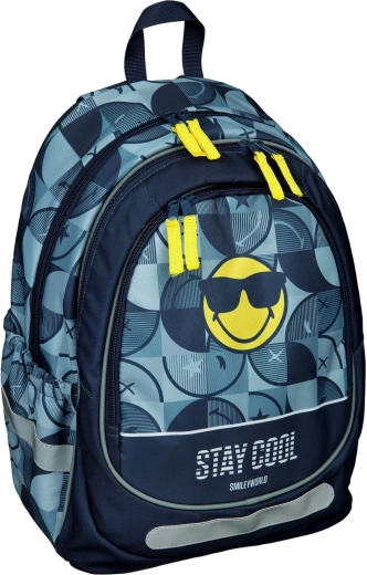 Smiley Schulrucksack - 1 Stück