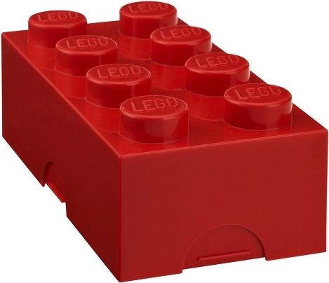 LEGO Snackbar-Box – rot