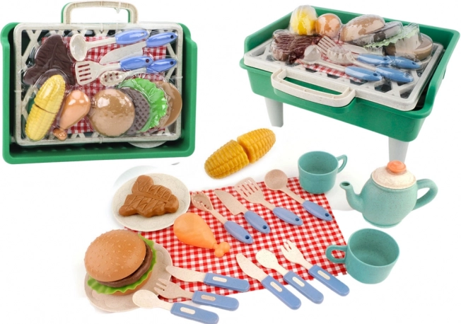 Kinderspiel-Grillset mit Zubehör