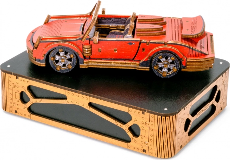 WOODEN CITY 3D-Puzzle Sportwagen Limitierte Edition 194 Teile