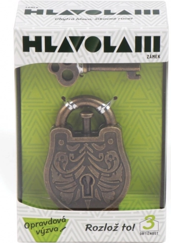 Metall-Geduldspiel – Schloss