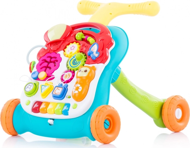 CHIPOLINO interaktiver Lauflernwagen und Spieltisch 2-in-1 – grün